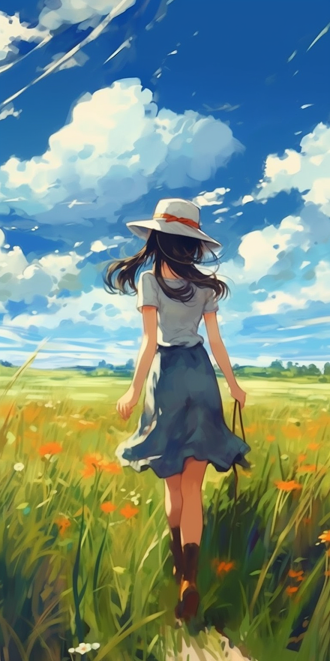 插画人像