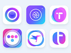 林爱黄采集到UI |app icon