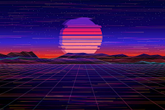 aqLZT577采集到背景-蒸汽波