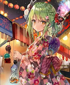 #二次元# 美女卡通女生少女头像壁纸高清手绘插画动漫素材 @宇飞视觉
