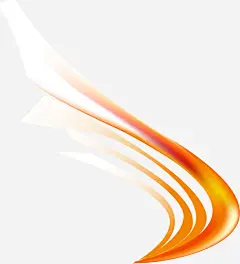 手绘鱼尾桔色线条元素矢量图免抠素材_新图网 https://ixintu.com 元素 手绘 桔色 线条 鱼尾 矢量图