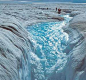 Greenland 内陆冰。