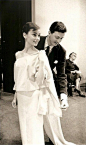 Audrey Hepburn + Hubert de Givenchy
