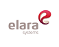 ElaraSystems是一个动画和动态模型工作室，也必然要求2D和3D的结合。体现在Logo上，就是大家所看到的效果：柔软弯曲的字体配上3D的字母“e”（即首字母），很好的创意