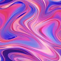a colorful abstract background with ripples in pink, purple and blue, in the style of liquid metal