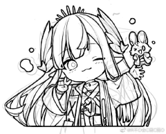 STsakuya采集到线稿