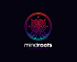MindRoots标志 大脑 心理学 大树 智慧 智力 成长 教育 商标设计  图标 图形 标志 logo 国外 外国 国内 品牌 设计 创意 欣赏