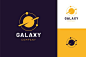 星球星系logo标志矢量图素材