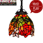 VISFAN蒂凡尼单头吊灯6寸 餐厅灯餐吊灯 欧式现代艺术玻璃灯罩