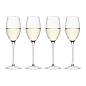 Buy LSA International Wine White Wine Glasses - Set of 4 | Amara : Add stunning design to your table with this set of four white wine glasses by LSA International is part of the Wine collection. Pure, handmade quality with superb clarity these elegant, lo