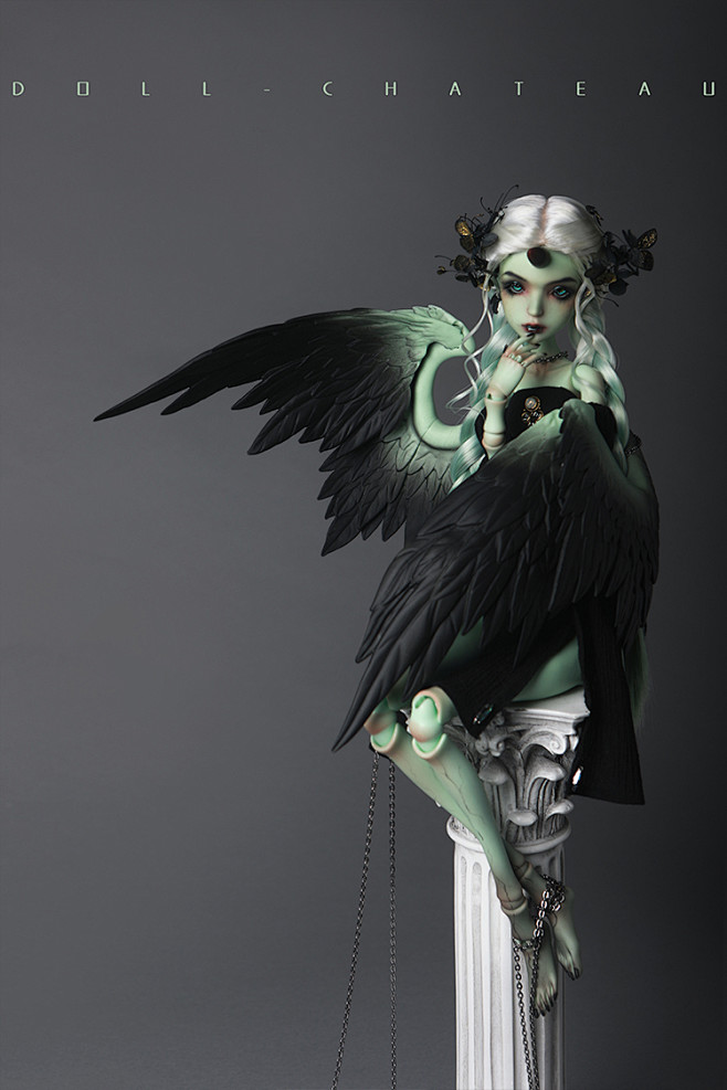 dc尼可拉bjd娃娃4分女天使恶魔独角兽官方正版sd人偶dollchateau淘宝