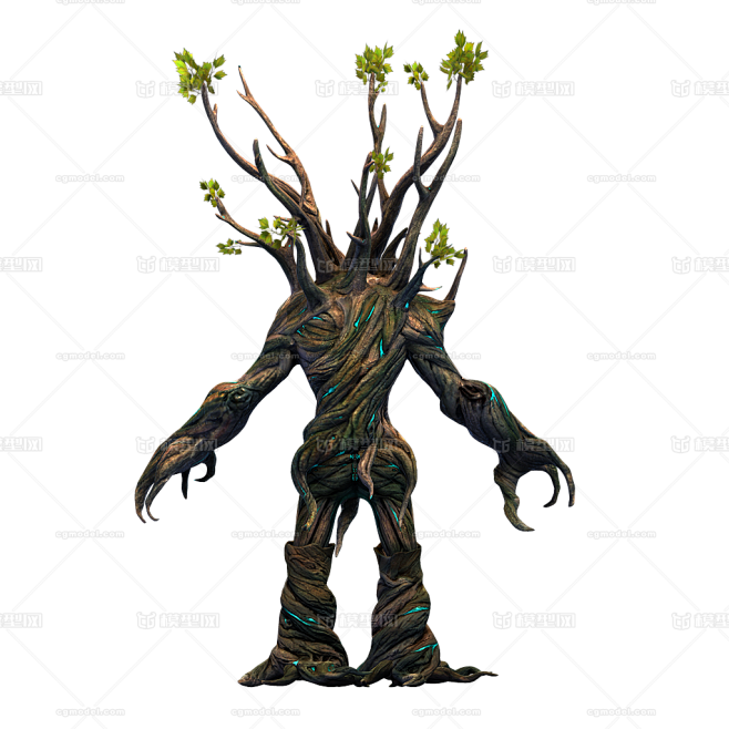 树人，树精，树妖，树怪，藤精，传奇怪物，魔幻怪物，植物怪，次时代树人，藤怪，次时代树人，ue4树精-异形怪物-人物-cg1342600134 ...