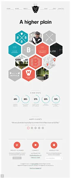 Buffalo - Web Development, E-Commerce &amp; Web Design - Brighton UK #flat design# #扁平化#