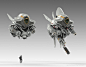 Drone Ship by Gordon Brown at Coroflot.com : 3D visualisation of a 2D drone concept by Charles Guan - http://chuckyg.cghub.com/ 

Work-in-progress. Textured game ready version which closely matches the concept to be completed. 

Hardsurface mode...