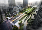 dominique perrault to insert lightwalk transit complex beneath seoul : french architect and urban planner, dominique perrault, has won the competition to design 'lightwalk', the gangnam international transit center in seoul.