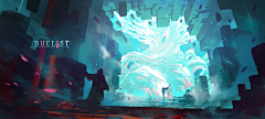 柒柒小七采集到【Duelyst】