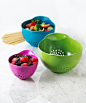 Take a look at this Melamine & Bamboo Colander Set by Trudeau on #zulily today!