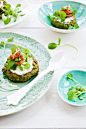 Pea Cakes + Grilled Asparagus + Hello, Summer!