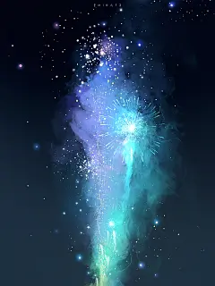 烟花笔刷