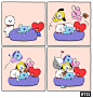 图片中可能有：上面的文字是“BT21”