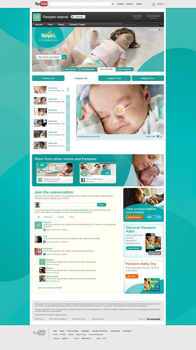Pampers Web 2015 : D...