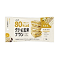 【日本直邮】日本 朝日 ASAHI 玄米系列 80Kcal 香草牛奶巧克力玄米夹心饼干 54g