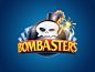 Bombasters Logo game mobile logo