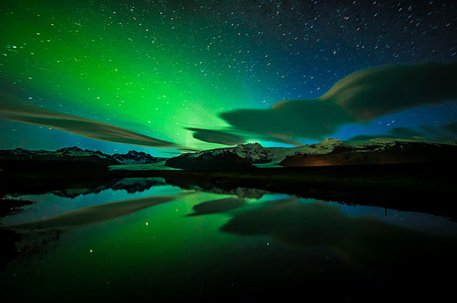 冰岛北极光