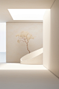 3d-tree-with-leaves-branches-displayed-podium