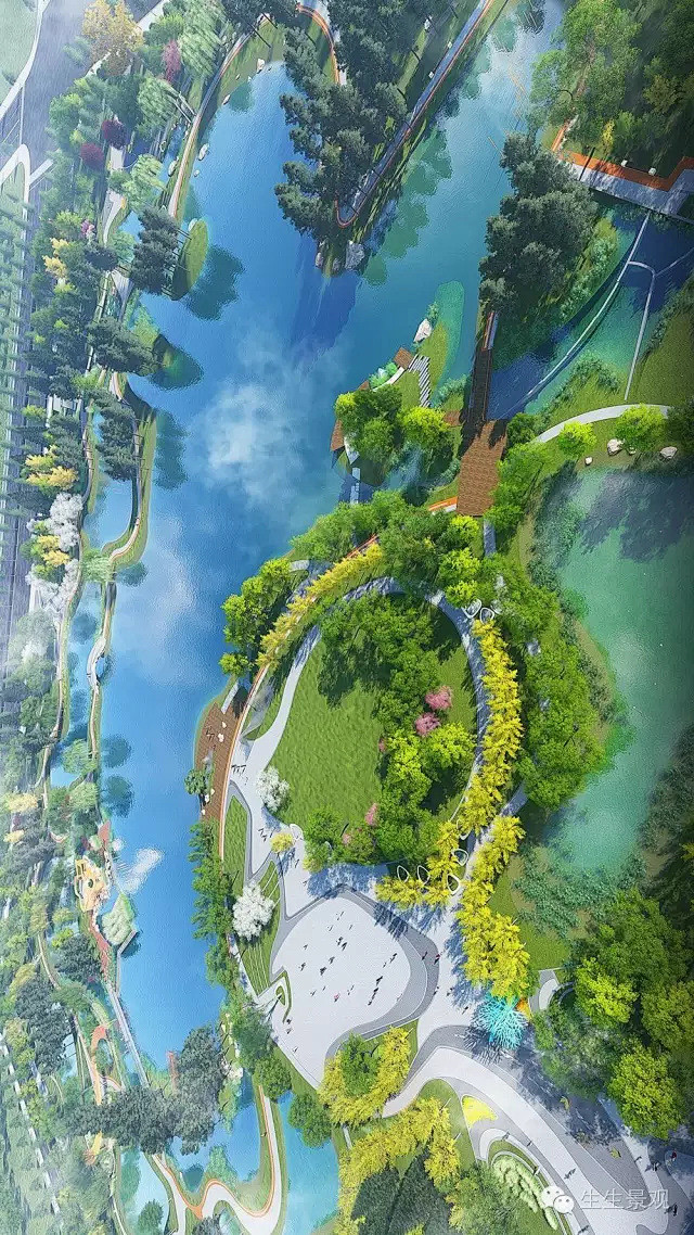 渭南城市公园总体景观设计 | 生生作品