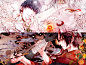 【侵删致歉，转采请勿擅自删除tag及图片来源】pixiv id=42563008 #鬼灯的冷彻# #鬼灯# #白泽# #动漫帅哥# #二次元# #动漫少年# #动漫帅哥#