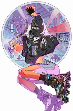 咦·拾柒采集到二次元·插画采集