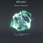 Ghost Explosion 2D VFX Animation
