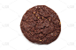 暗色,巧克力脆饼,饼干,褐色,水平画幅,无人,巧克力脆片,巧克力,背景分离,小吃