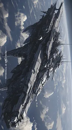 南天门计划——战舰篇（一）。#战舰 #宇宙 #壁纸 #科幻 - 抖音