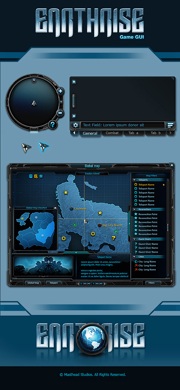 Earthrise GUI Design...