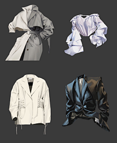 mZFcEing采集到衣服褶皱
