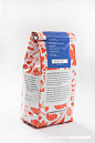 国外咖啡包装设计/烘焙咖啡包装袋设计/小清新包装设计