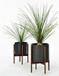 Case Study Cylinder Plant Pot with Stand - Modernica, would love some of these pots: 