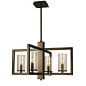 Framburg 1155MB Theorem 14" 4 Light Dining Chandelier