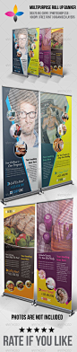 Multipurpose Roll Up Banner - Signage Print Templates