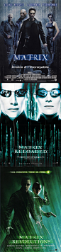 黑客帝国三部曲 The Matrix
The Matrix (1999)
The Matrix Reloaded (2003)
The Matrix Revolutions (2003)