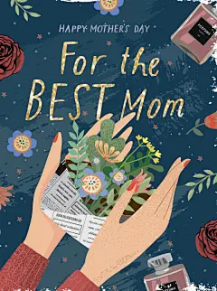 ♥️
’  
母亲节插画素材分享

转发本条+说出对妈妈的祝福，揪1个小可爱送锦鲤鼠标垫哦！

原.图.见.平...展开全文c