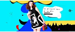 女装流潮时尚可爱欧美韩版少女文艺唯美简约手绘花纹水彩森女森系田园小清新米罗的微观世界 女装3991淘宝天猫首页海报Banner钻展全屏海报轮播图片设计素材电商横幅广告促销专题页面活动页面海报图首页图欣赏模板
