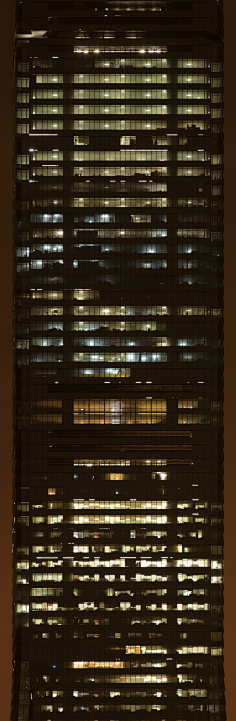 夜景玻璃内透贴图-花瓣网|陪你做生活的设计师 | D后期源文件）