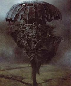 楼图兰的梦采集到Beksiński