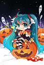 万圣节MIKU | 半次元-ACG同人创作&同好社群