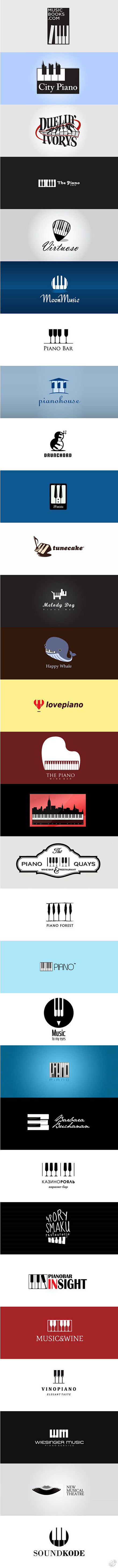 【30个创意钢琴Logo欣赏】《海上钢琴...