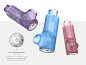 NFC Augmented Inhaler - Crux Product Design : Paper instruction manuals have long been the industry standard for medical devices, yet are notoriously unappealing and unengaging.