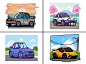 Chibi Car Cartoon  by catalyst on Dribbble